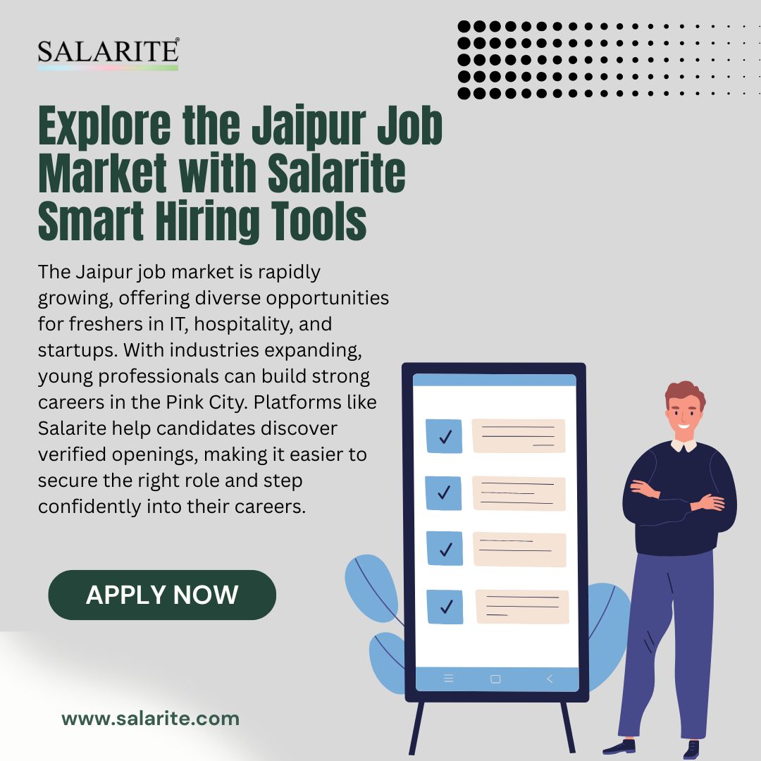 Explore the Jaipur Job Market with Salarite Smart Hiring Tools